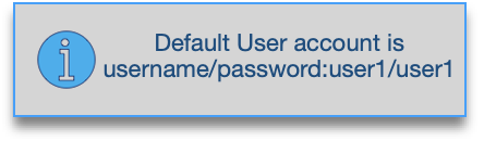 login info